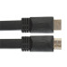 Кабель/ Кабель HDMI 19M/M ,плоский,ver. 2.0, 4K@60 Hz 1m VCOM <CG522F-1M>