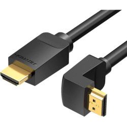 Кабель Vention HDMI High speed v2.0 with Ethernet 19M/19M угол 270 - 2м