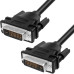 Greenconnect Кабель DVI-D 5.0m, черный, OD 8.5mm, 28/28 AWG, DVI/DVI, 25M/25M, GCR-DM2DMC-5.0m, двойной экран