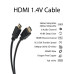 Кабель/ Кабель Telecom HDMI to HDMI (19M -19M) ver.1.4b, 1.8/2м <CG501D-2M>