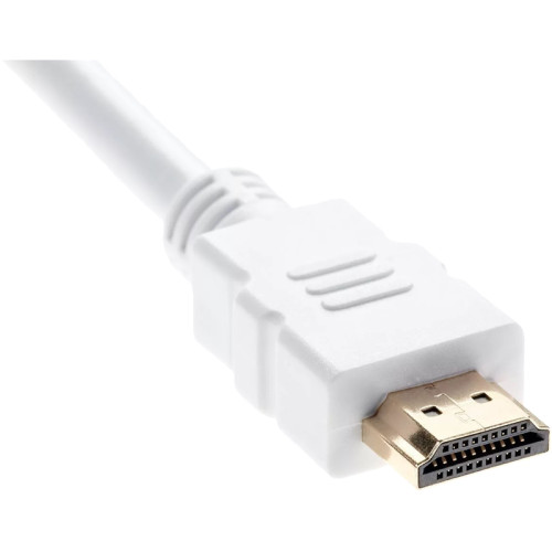 Кабель/ Кабель HDMI 19M/M ver 2.0, 1.8М, белый  Aopen/Qust <ACG711DW-1.8M>