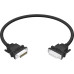 GCR Удлинитель 1.0m DVI-D, черный, DVI/DVI, 25M/25F, FullHD, 28 AWG, GCR-54706