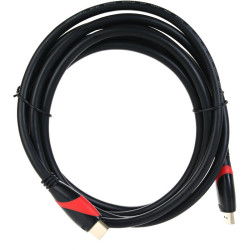 Кабель/ Кабель HDMI 19M/M ver. 2.0 black red, 3m VCOM <CG525-R-3.0>