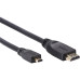 Кабель/ Кабель HDMI-19M --MicroHDMI-19M ver 2.0 1m VCOM <CG587-1M>