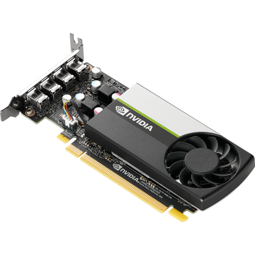 Видеокарта/ VGA PNY NVIDIA Quadro T1000, 8 GB GDDR6/128 bit, PCI Express 4.0 x16, 4x mDP