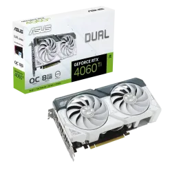 Видеокарта/ DUAL-RTX4060TI-O8G-WHITE