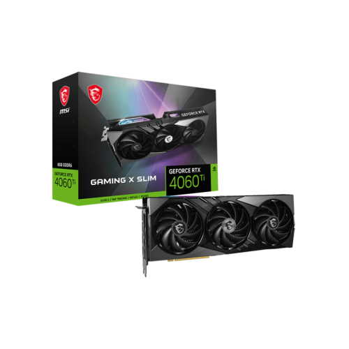 Видеокарта/ GeForce RTX 4060 Ti GAMING X SLIM 8G