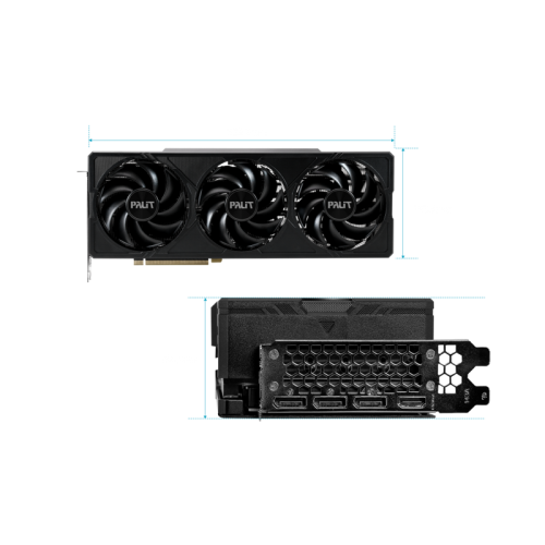 Видеокарта/ RTX4070Ti SUPER JETSTREAM OC 16GB GDDR6X 256-bit DPx3 HDMI 3FAN RTL