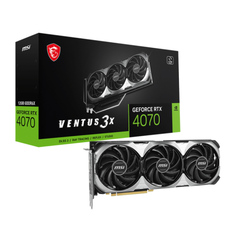 Видеокарта/ GeForce RTX 4070 VENTUS 3X E 12G