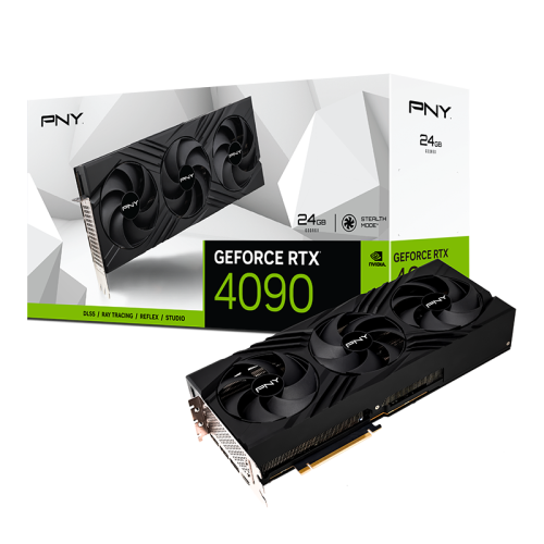 Видеокарта/ VGA PNY NVIDIA GeForce RTX 4090 24GB VERTO Triple Fan