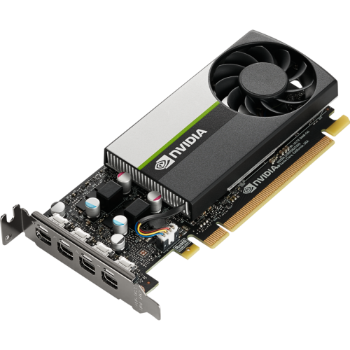 Видеокарта/ VGA PNY NVIDIA Quadro T1000, 8 GB GDDR6/128 bit, PCI Express 4.0 x16, 4x mDP