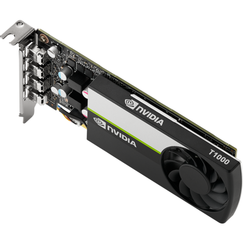 Видеокарта/ VGA PNY NVIDIA Quadro T1000, 8 GB GDDR6/128 bit, PCI Express 4.0 x16, 4x mDP