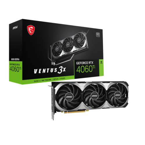 Видеокарта/ GeForce RTX 4060 Ti 8G VENTUS 3X E1 OC