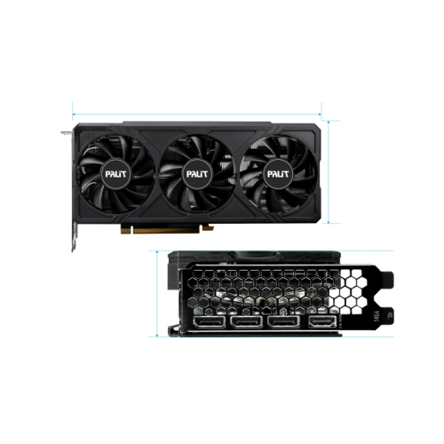 Видеокарта/ RTX4060Ti JETSTREAM 16GB GDDR6 128bit 3-DP HDMI