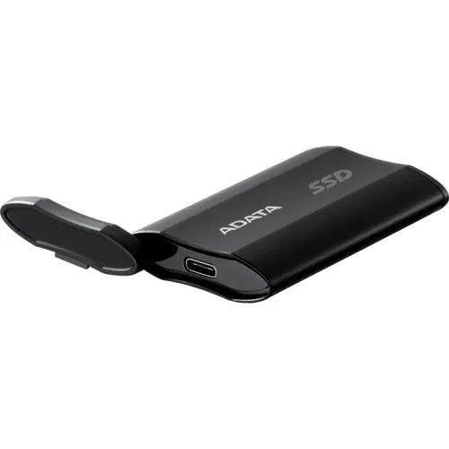 Твердотельный накопитель/ ADATA External SSD SD810, 4000GB, Type-C, USB 3.2 Gen2х2, up to R/W 2000/2000 MB/s, 72.7x44x12.2mm, Black (5 лет)