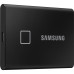 Внешние HDD и SSD/ Samsung External SSD T7 Touch, 2000GB, Touch ID, Type-C, USB 3.2 Gen2, R/W 1050/1000MB/s, 85x57x8mm, Black (12 мес.)