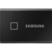 Внешние HDD и SSD/ Samsung External SSD T7 Touch, 2000GB, Touch ID, Type-C, USB 3.2 Gen2, R/W 1050/1000MB/s, 85x57x8mm, Black (12 мес.)