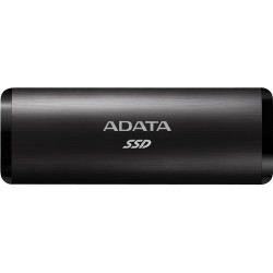 Твердотельный накопитель/ ADATA External SSD SE760, 1024GB, Type-C, USB 3.2 Gen2, R/W 1000/800 MB/s, 122x44x14mm, Black (3 года)