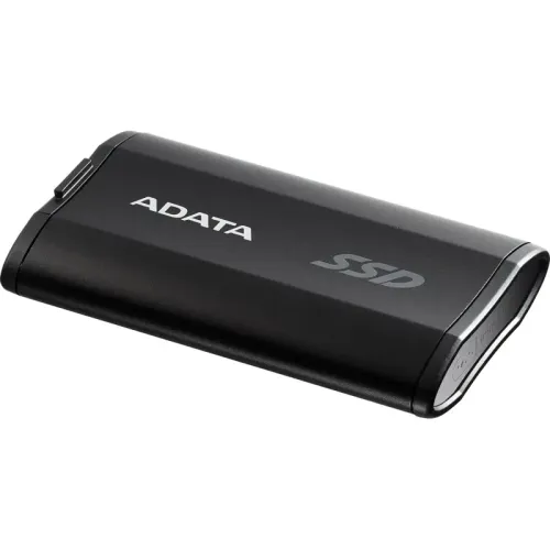 Твердотельный накопитель/ ADATA External SSD SD810, 4000GB, Type-C, USB 3.2 Gen2х2, up to R/W 2000/2000 MB/s, 72.7x44x12.2mm, Black (5 лет)