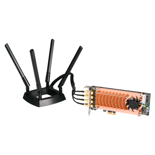 Сетевая карта Wi-Fi/ QNAP QWA-AC2600 Dual-band AC2600 wireless PCIe expansion card