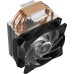 Кулер для процессора/ Cooler Master MasterAir MA410P (150W, 4-pin, 158.5mm, tower, Al/Cu, RGB, fans: 1x120mm/66.7CFM/30dBA/2000rpm, 1200/115X/2066/2011-V3/2011/1366/AM4/AM3/AM3+/AM2/AM2+/FM2/FM2+/FM1, RGB Controller)