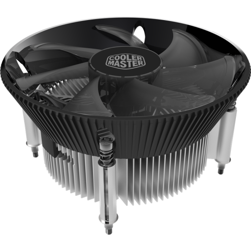 Кулер для процессора/ Cooler Master i70 (95W, 3-pin, 60mm, classic, Al, fans: 1x120mm/37CFM/28dBA/1800rpm, 1200/115x)