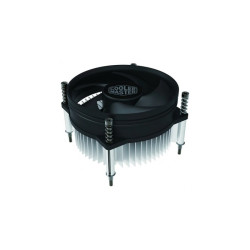 Кулер для процессора/ Cooler Master i30P (65W, 3-pin, 55mm, classic, Al, fans: 1x92mm/31CFM/28dBA/2600rpm, 1200/115x) pushpin