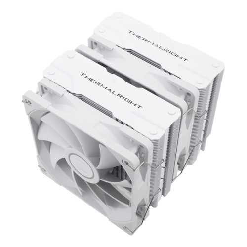 Кулер для процессора/ Кулер для процессора Thermalright Peerless Assassin 120 White, высота 157 мм, 150 TDP, 1550 об/мин, 25.6 дБ, 166.17 CFM, 4-pin PWM, белый