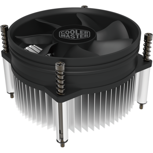 Кулер/ Cooler Master i50C PWM (85W, 4-pin, 80mm, classic, Al/Cu, fans: 1x92mm/34CFM/28dBA/2000rpm, 1200/115x)