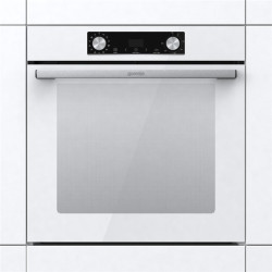 Встраиваемые электрические духовки 60 см GORENJE/ BOS6737E06WG, Духовой шкаф, Полезный объем: 77 л, Сенсорный программатор IconLED, Плавное открывание и закрывание дверцы, Решетка, Частично выдвижные телескопические направляющие на 1-м уровне, Дверца Comp