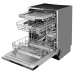 Встраиваемая посудомоечная машина MONSHER/ Посудомоечная машина полностью встраиваемая,  ширина 60 см, Количество корзин: 3, 14 комплектов посуды, Электронное управление, Цифровой дисплей, Отсрочка старта 1-24 часов, Луч на полу, Внутреннее освещение, про