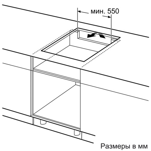 Индукционная,  60 см, индукция, скошенный край, сенсорное управление, белый