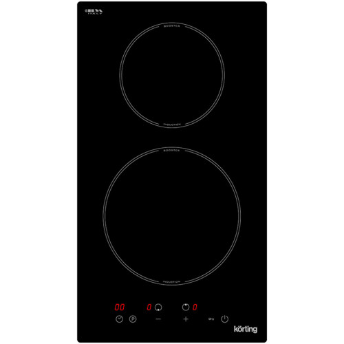 Встраиваемая варочная панель/ Домино, Независимая индукционная стеклокерамическая варочная поверхность DOMINO, Цвет поверхности: черная стеклокерамика, Ширина 30 см, Зоны нагрева Induction, Сенсорное управление TOUCH CONTROL, Дисплей, Таймер, Функция Boos