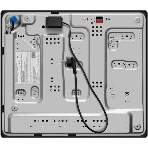 Газовая варочная панель MAUNFELD/ Газовая варочная панель MAUNFELD EGHE.64.6CB/G, механическое управление, 4 конфорки, мощность конфорок 1000, 1700, 1700, 2600, электроподжиг, газ-контроль, цвет черный/стальной