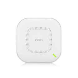 Точка доступа/ Zyxel NebulaFlex NWA110AX Hybrid Access Point, WiFi 6, 802.11a/b/g/n/ac/ax (2.4 and 5 GHz), MU-MIMO, 2x2 antennas, up to 575+1200 Mbps, 1xLAN GE, PoE , 4G/5G protection, PSU included, 1 year CNP Plus subscription