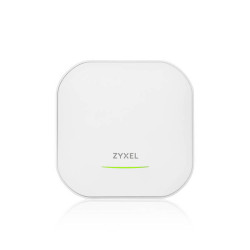 Точка доступа/ Zyxel NebulaFlex NWA220AX-6E Hybrid Access Point, WiFi 6, 802.11a/b/g/n/ac/ax (2.4 and 5 GHz), MU-MIMO, 4x4 antennas, up to 575+4800 Mbps, 1xLAN 2.5 GE, 1xLAN GE, PoE, 4G/5G protection