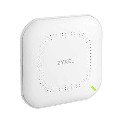 Точка доступа/ Zyxel NebulaFlex NWA50AX Hybrid Access Point, WiFi 6, 802.11a / b / g / n / ac / ax (2.4 and 5 GHz), MU-MIMO, 2x2 antennas, up to 575 + 1200 Mbps, 1xLAN GE, PoE , without support for Captive portal and WPA-Enterprise, protection against 4G 