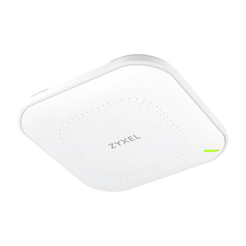 Точка доступа/ Zyxel NebulaFlex NWA50AX Hybrid Access Point, WiFi 6, 802.11a / b / g / n / ac / ax (2.4 and 5 GHz), MU-MIMO, 2x2 antennas, up to 575 + 1200 Mbps, 1xLAN GE, PoE , without support for Captive portal and WPA-Enterprise, protection against 4G 