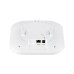 Точка доступа/ ZYXEL NebulaFlex Pro WAX510D Hybrid Access Point, WiFi 6, 802.11a / b / g / n / ac / ax (2.4 and 5 GHz), MU-MIMO, 2x2 Internal Antennas, up to 575 + 1200 Mbps, 1xLAN GE , PoE, 4G / 5G protection