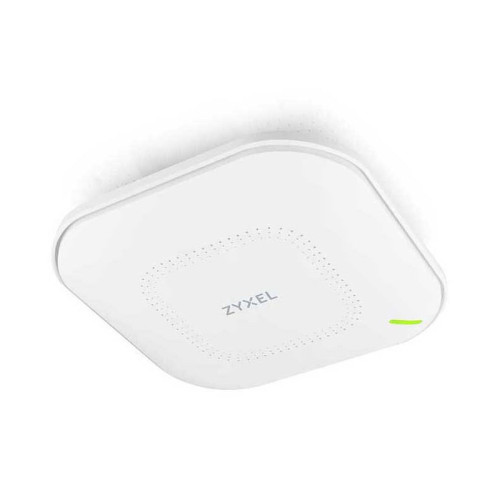 Точка доступа/ Access point Zyxel NebulaFlex NWA210AX, WiFi 6, 802.11a/b/g/n/ac/ax (2.4 and 5 GHz), MU-MIMO, 4x4 antennas, up to 575+2400 Mbps, 1xLAN 2.5GE, 1xLAN GE, PoE, 4G/5G protection, PSU included plus 1 year CNP Plus subscription