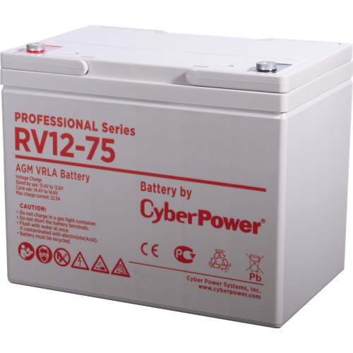 Аккумуляторная батарея PS CyberPower RV 12-75 / 12 В 75 Ач