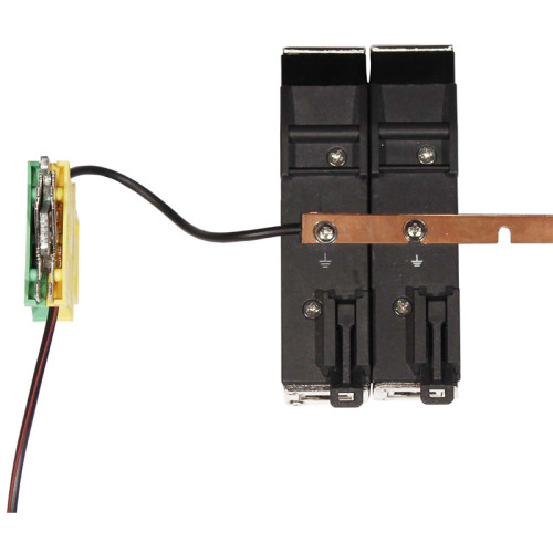 Грозозащита/ OSNOVO Заземляющая шина для соединения 10-и установленных на DIN-рейке устройств грозозащиты с землей