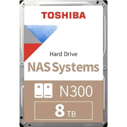 Жесткий диск/ HDD Toshiba N300 NAS SATA3 8Tb 3.5