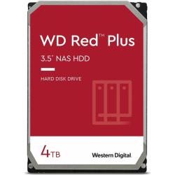 Жесткий диск/ HDD WD SATA3 4Tb NAS Red Plus 5400 64Mb 1 year warranty