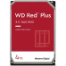 Жесткий диск/ HDD WD SATA3 4Tb NAS Red Plus 5400 64Mb 1 year warranty