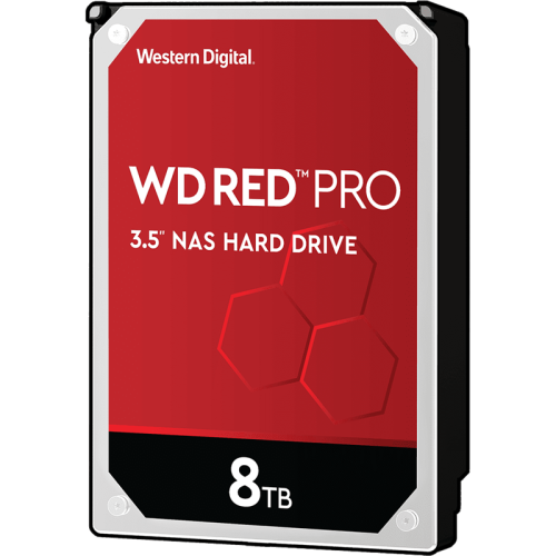 Жесткий диск/ HDD WD SATA3 8Tb Red Pro for NAS 256Mb 1 year warranty