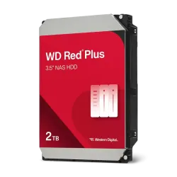 Жесткий диск/ HDD WD SATA3 2Tb NAS Red Plus 5400 64Mb 1 year warranty