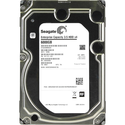 Жесткий диск/ HDD Seagate SATA3 6Tb Constellation ES.3 7200 128Mb (clean pulled) 1 year warranty