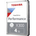 Жесткий диск/ HDD Toshiba X300 SATA3 4Tb 3.5