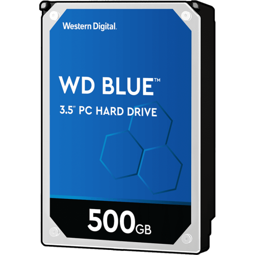 Жесткий диск/ HDD WD SATA3 500Gb Blue 5400 RPM 64Mb 1 year warranty